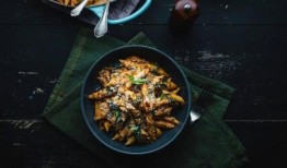 奶油鸡肉菠菜意大利面“简单又美味”——一个小时就能做好