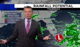 由于阴沉的天气持续，佛罗里达州中部将遭受大量降雨