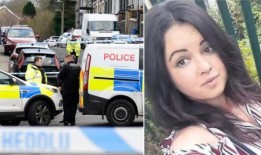 第一张照片是女人和未出生的孩子一起被刺死