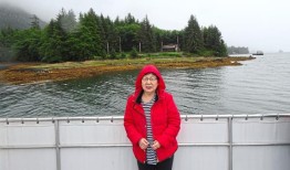 这位马来西亚人的梦想成真了，他在寒冷的阿拉斯加乘坐游轮