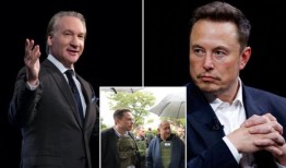 比尔·马赫说，埃隆·马斯克有争议的帖子“确实考验了我对他的耐心”，看起来“真的是反犹”