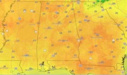 阿拉巴马州本周末可能面临接近历史新高的天气：天气会有多热？