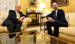 特朗普在会见威廉王子后表示，查尔斯国王“非常努力地与癌症作斗争”，“这很可悲”