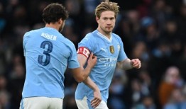 德布鲁因在曼城回归后“远未达到”他的最佳状态