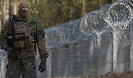 拉脱维亚-白俄罗斯边界围栏即将完工