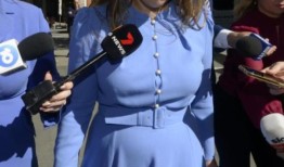 参议员琳达·雷诺兹在法庭上说，希金斯的着装与凯特·米德尔顿相似，这是“狡猾”的评论